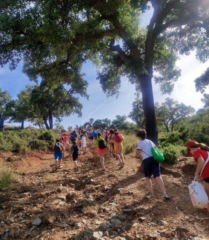 Foto senderismo escolar 2