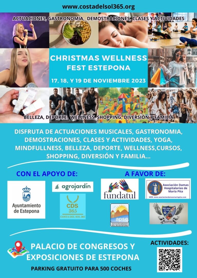 Estepona acogerá la segunda edición de la ‘Expo Costa del Sol 365 Wellness y Lifestyle’, una cita para potenciar el turismo wellness y saludable