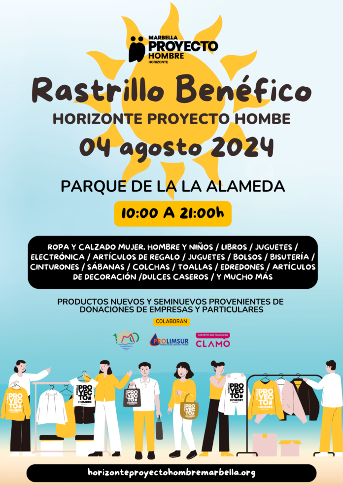 Cartel rastrillo agosto (Documento (A4)