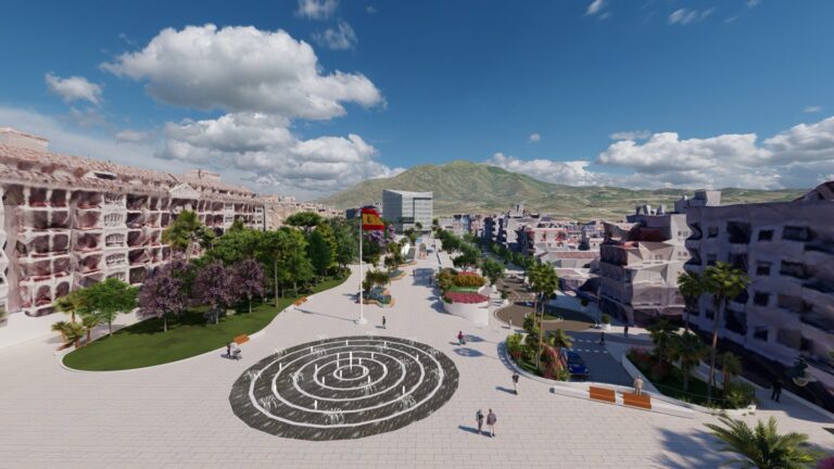 Estepona inicia la construcción del Bulevar Parque Central