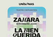 Zahara, La Bien Querida y Anni B Sweet actuarán en el Teatro Cervantes de Málaga en 2026 dentro del ciclo Unísonas
