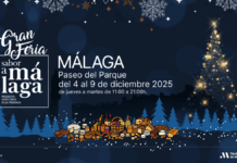 La Gran Feria Sabor a Málaga reúne a 120 productores en el Paseo del Parque del 4 al 9 de diciembre