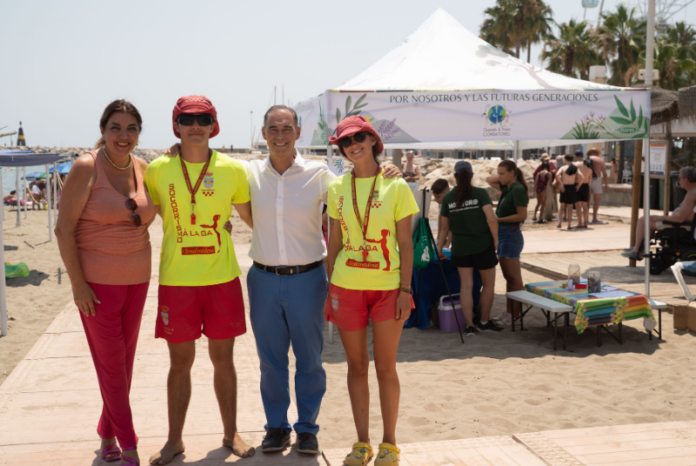Las playas de Benalmádena acogen los talleres ambientales 'Cuidamos el Planeta'