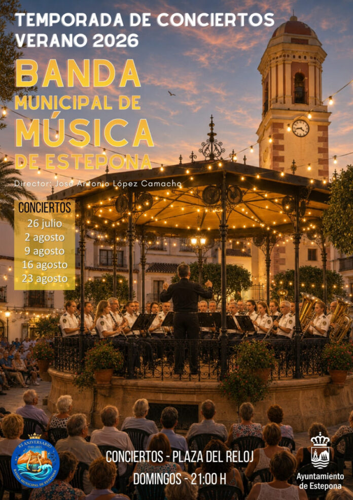 La Banda Municipal de Estepona ofrece su cuarto concierto sinfónico con la finalista de La Voz Kids 2026