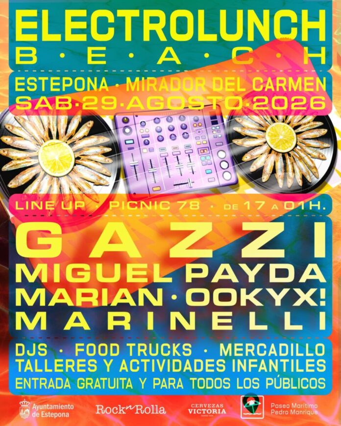 Electrolunch reúne música electrónica, foodtrucks y talleres infantiles este sábado en el Mirador del Carmen