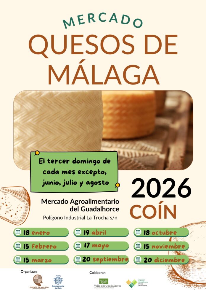 Coín reúne medio centenar de quesos artesanos malagueños el 20 de septiembre