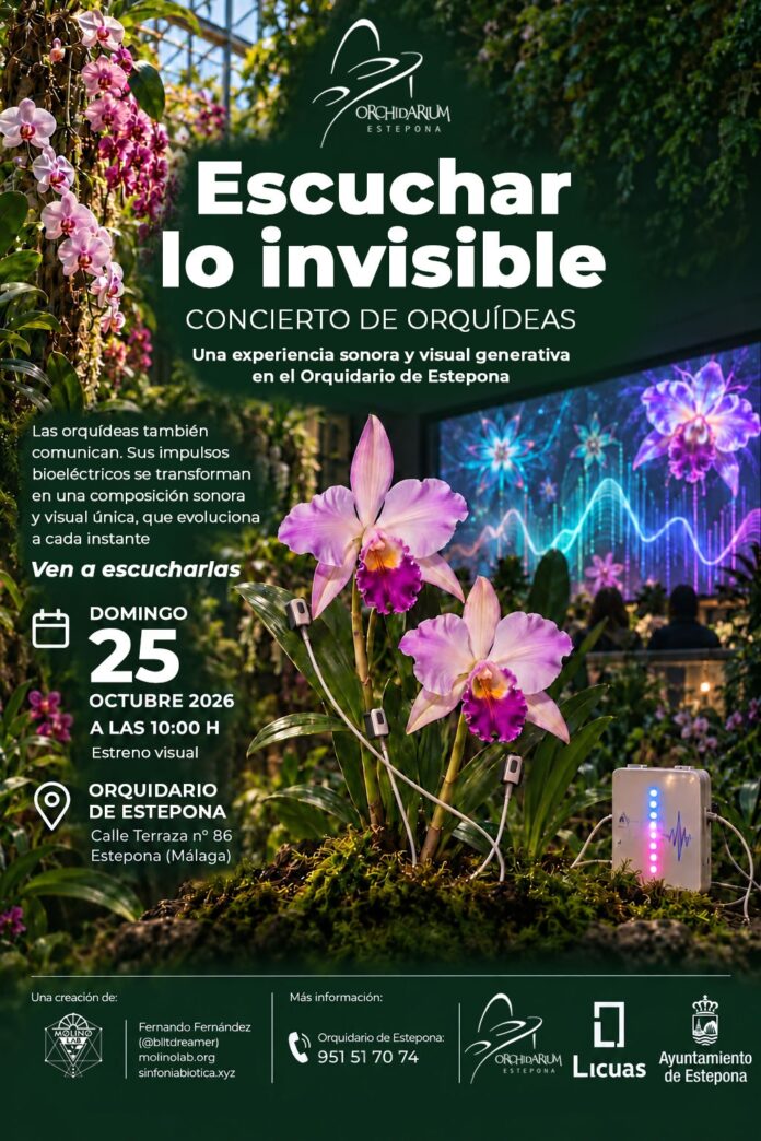 Estepona acoge el 25 de octubre un concierto de orquídeas basado en su actividad eléctrica