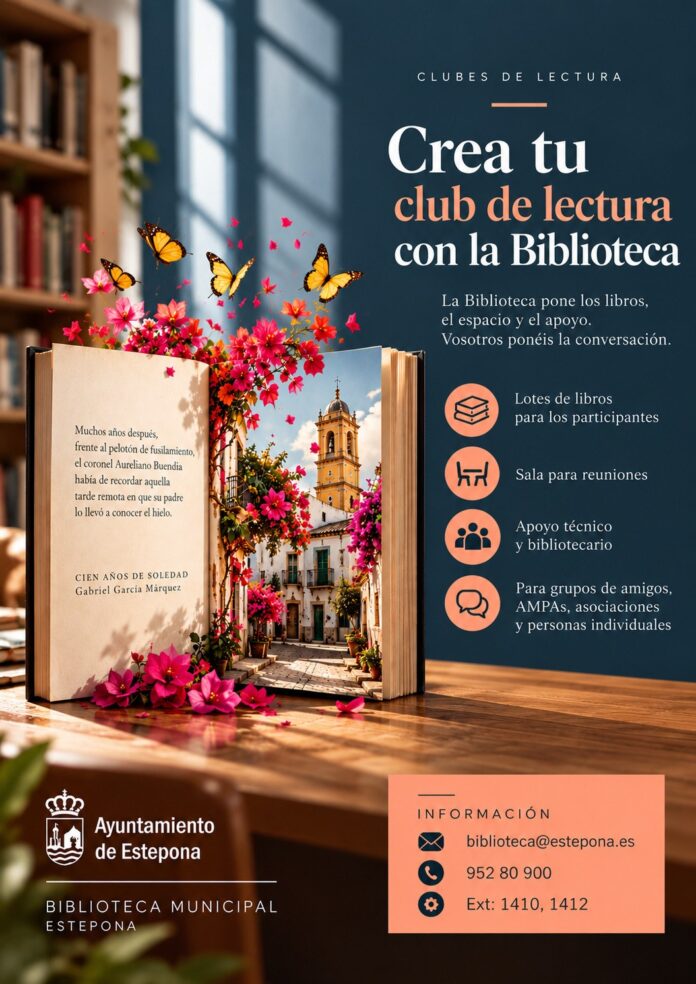 Estepona habilita clubes de lectura en la Biblioteca del Centro Cultural Padre Manuel