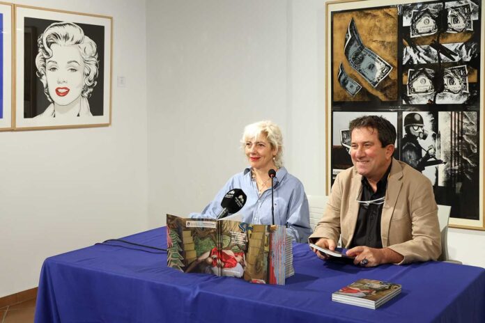 Marbella presenta el libro de arte de Mónica Vázquez en el Museo del Grabado